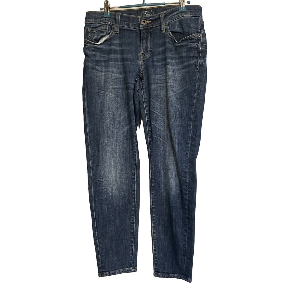 Lucky Brand Jeans Sienna Cigarette Blue Denim Womens Size 0/25‎